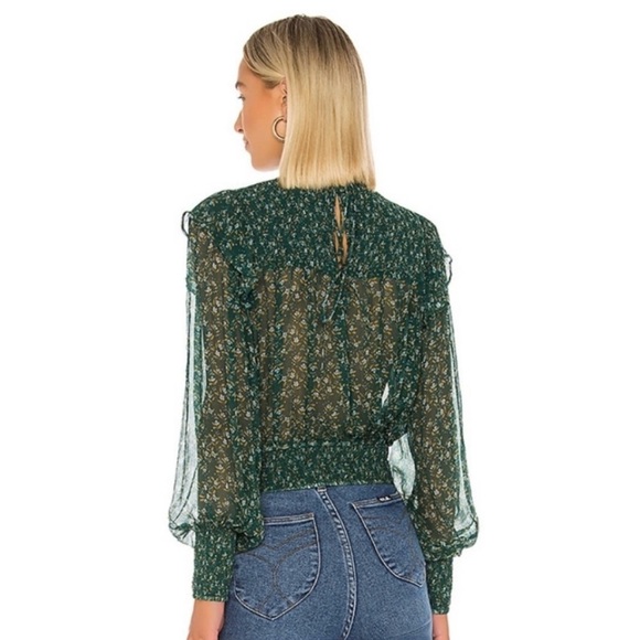 Free People NWT Top - “Roma”Long Sleeve floral Print in Multiple Sizes - Picture 3 of 9